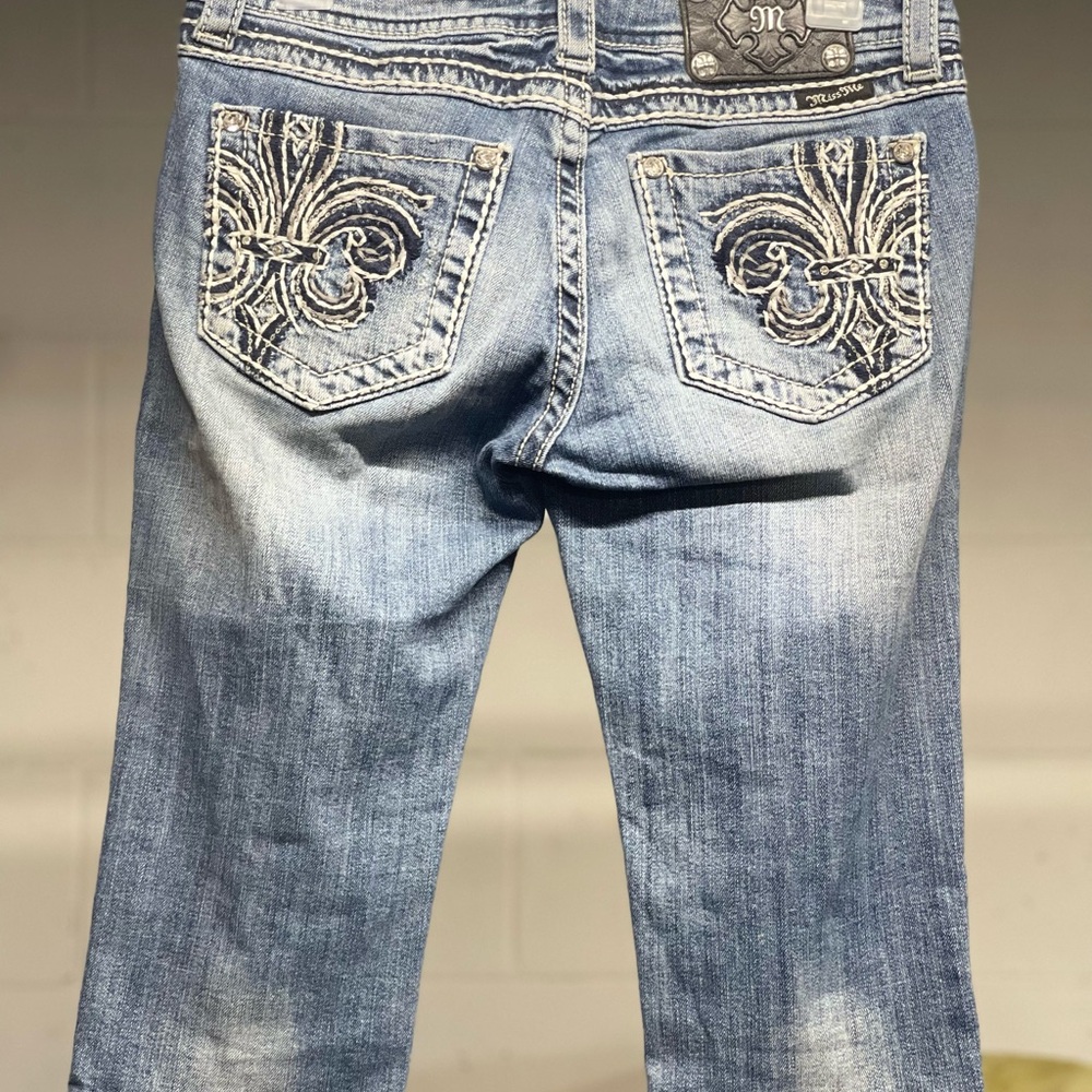 Miss Me Women's Denim Cropped Jeans